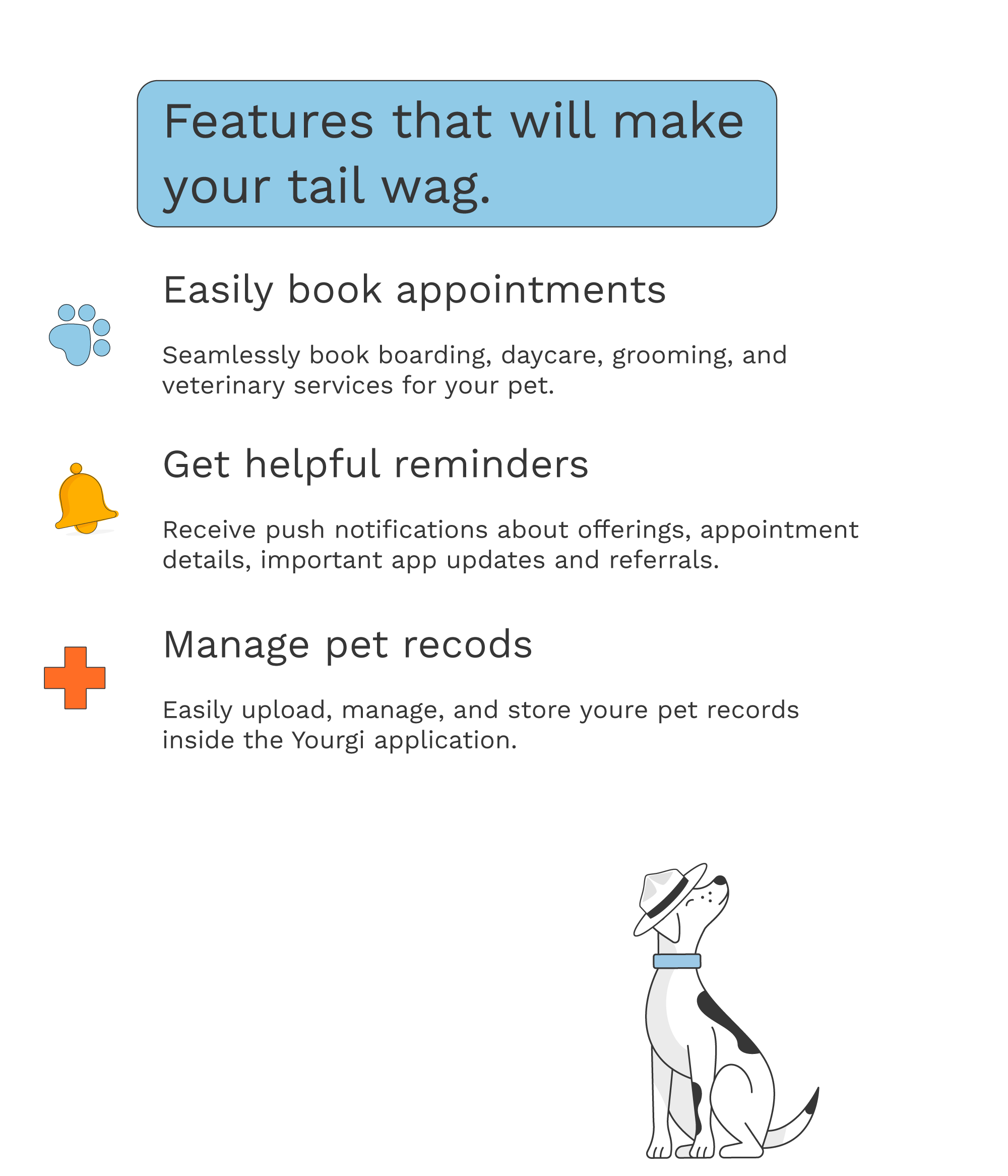 Yourgi features